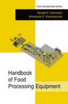 Handbook of Food Processing Equipment