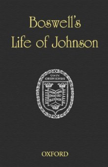 Boswell's Life of Johnson (Oxford Standard Authors)