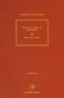 Thomas F. Irvine, Jr., 1922-2001, Memorial Volume