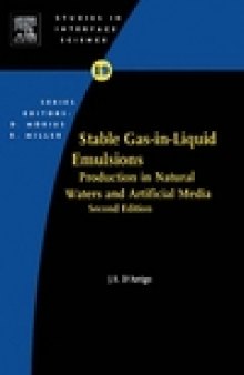 Stable Gas in Liquid Emulsions