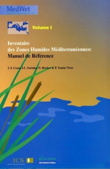 Mediterranean Wetland Inventory: A Reference Manual v. 1