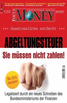 [Magazine] Focus Money. 2010. Number 4