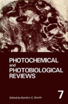 Photochemical and Photobiological Reviews: Volume 7