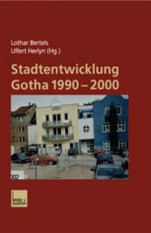 Stadtentwicklung Gotha 1990–2000