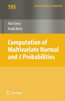 Computation of Multivariate Normal and t Probabilities