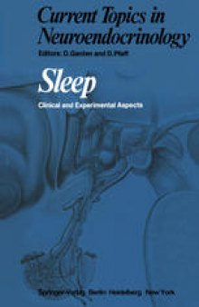 Sleep: Clinical and Experimental Aspects