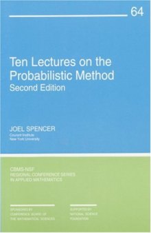 Ten Lectures on the Probabilistic Method