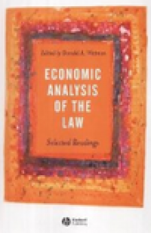 Economic Analysis of the Law: Selected Readings