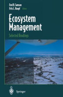 Ecosystem Management: Selected Readings