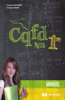 CQFD Maths Première - Manuel