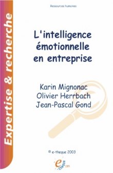 L'intelligence émotionnelle en entreprise  