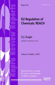EU Regulation of Chemicals (REACH)