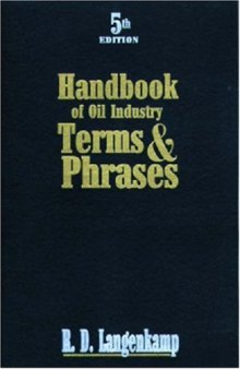Handbook of Oil Industry Terms and Phrases