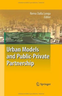 Urban Models and Public-Private Partnership