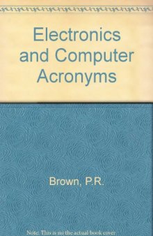 Electronics and Computer Acronyms
