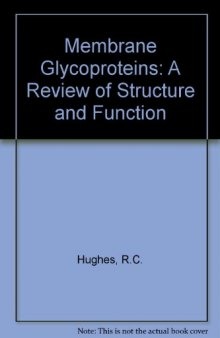 Membrane Glycoproteins. A Review of Structure and Function