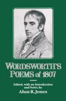 Wordsworth’s Poems of 1807