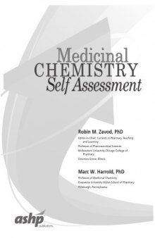 Medicinal chemistry self assessment