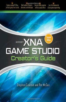 Microsoft XNA Game Studio Creator's Guide, Second Edition