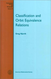 Classification and orbit equivalence relations