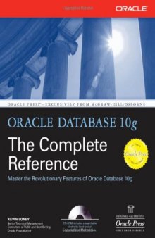 Oracle Database 10g. The Complete Reference