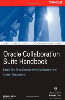 Oracle Collaboration Suite Handbook