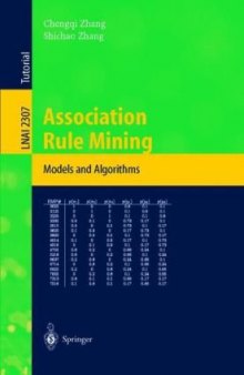 Association Rule Mining: Models and Algorithms