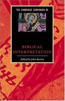 The Cambridge Companion to Biblical Interpretation (Cambridge Companions to Religion)