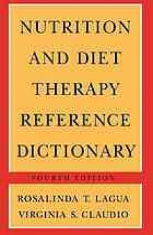 Nutrition and diet therapy reference dictionary