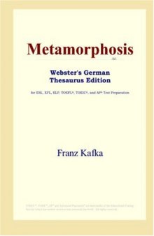 Metamorphosis (Webster's German Thesaurus Edition)