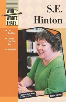 S.E. Hinton (Who Wrote That?)