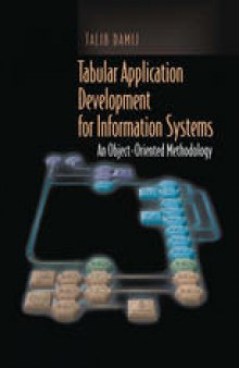 Tabular Application Development for Information Systems: An Object-Oriented Methodology