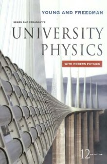 University Physics with Modern Physics [Sears and Zemansky's] 