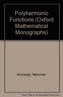 Polyharmonic Functions