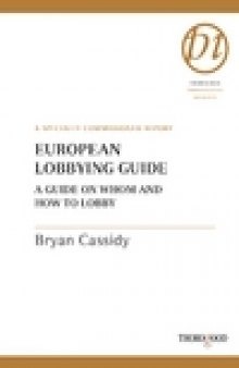 European Lobbying Guide