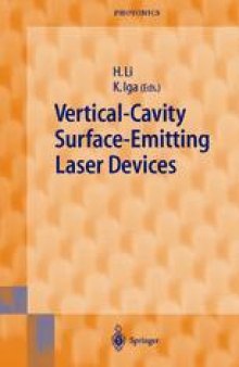 Vertical-Cavity Surface-Emitting Laser Devices