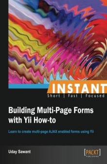 Instant Building Multi-Page Forms with Yii How-to