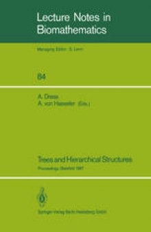 Trees and Hierarchical Structures: Proceedings of a Conference held at Bielefeld, FRG, Oct. 5–9th, 1987