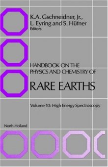 Handbook on the Physics and Chemistry of Rare Earths. High Energy Spectroscopy