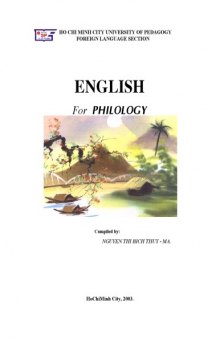 English for Philology 