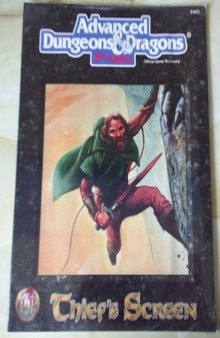 Thief's Screen Screens and Reference Material (Advanced Dungeons & Dragons, 2nd Edition)