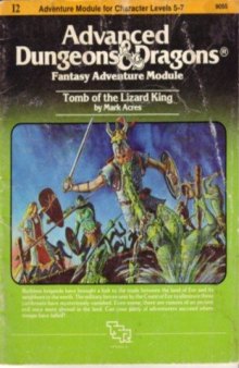 Tomb of the Lizard King  (Advanced Dungeons & Dragons AD&D Module I2)