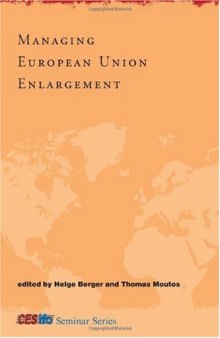 Managing European Union Enlargement