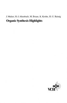 Organic Synthesis Highlights 5Vset