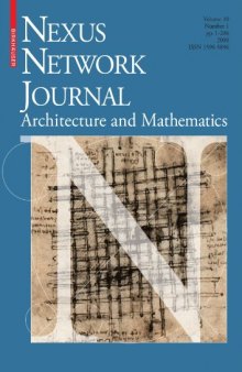 Nexus Network Journal 10,1: Architecture and Mathematics (v. 10,1)