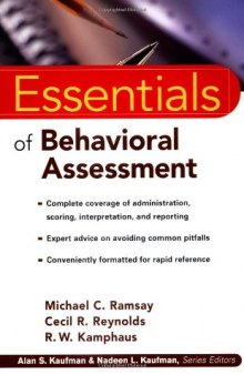 The Essentials of Behavioral Assessment