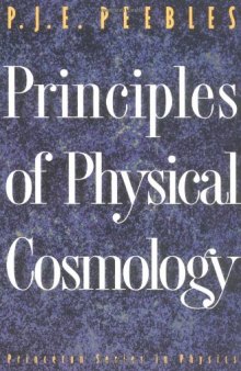 Principles of physical cosmology