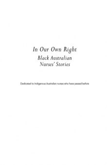 In Our Own Right - Black Australian Nurses’ Stories