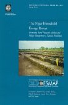 The Niger Household Energy Project: Promoting Rural Fuelwood Markets and Village Management of Natural Woodlands (World Bank Technical Paper)