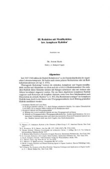 Methoden der Organischen Chemie (Reduktion Teil 2) Vol 4-1d